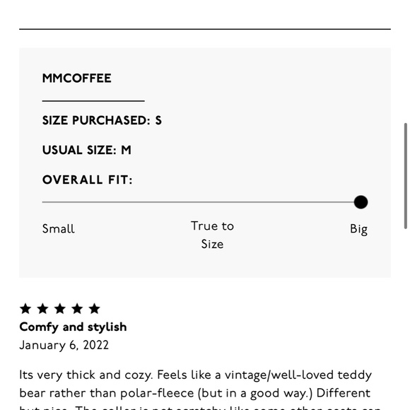 Preowned Madewell Long Teddy Sherpa Coat - Picture 2 of 11